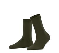 FALKE Women's Cosy Wool W So Viscose Cashmere Plain 1 Pair Socks, Green Artichoke 7436, 2.5-5
