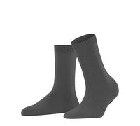 FALKE Women's Cosy Wool W So Viscose Cashmere Plain 1 Pair Socks, Grey Flanell 3210, 5.5-8