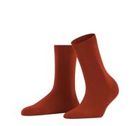 FALKE Women's Cosy Wool W So Viscose Cashmere Plain 1 Pair Socks, Orange Red Clay 8095, 5.5-8