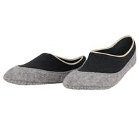 Falke Womens Cosyshoe Invisible Slipper Socks - Anthra Mel Grey