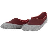 Falke Womens Cosyshoe Invisible Slipper Socks - Cayenne Red