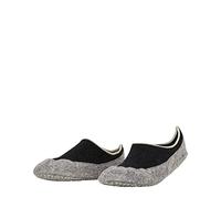 FALKE Women's Cosyshoe Invisible W HP Wool Grips On Sole 1 Pair Grip socks, Grey (Anthracite Melange 3082), 4-5