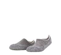 FALKE Women's Cosyshoe Invisible W HP Wool Grips On Sole 1 Pair Grip socks, Grey (Light Grey 3400), 7-8