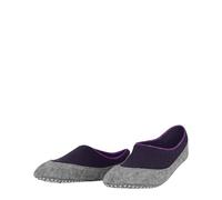 FALKE Women's Cosyshoe Invisible W Hp Wool Grips On Sole Grip socks 1 Pair, Red Wineberry 8761, 4/5 UK