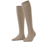 Falke Womens Cotton Touch Knee High Socks - Nude Beige