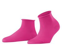 Falke Womens Cotton Touch Short Socks - Berry Red