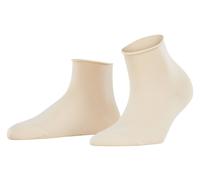 Falke Womens Cotton Touch Short Socks - Cream