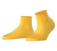 Falke Womens Cotton Touch Short Socks - Mustard Yellow