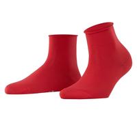Falke Womens Cotton Touch Short Socks - Scarlet Red