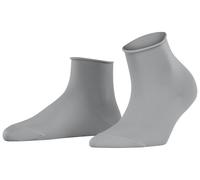 Falke Womens Cotton Touch Short Socks - Sliver Grey
