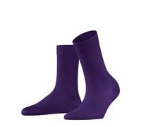 FALKE Women's Cotton Touch Socks Breathable Sustainable Thin Plain Elegant Brilliant Colours Flat Seam In The Toe Area For Dress Casual Business Looks 1 Pair