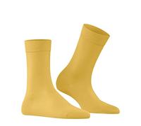FALKE Women's Cotton Touch W So Thin Plain 1 Pair Socks, Yellow Mustard 1187, 5.5-8