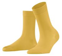 Falke Womens Cotton Touch Socks - Mustard Yellow