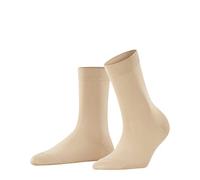 FALKE Women's Cotton Touch W So Thin Plain 1 Pair Socks, Beige Ginger 4029, 2.5-5
