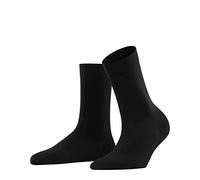 FALKE Women's Cotton Touch W SO Thin Plain 1 Pair Socks, Black (Black 3000) new - eco-friendly, 5.5-8
