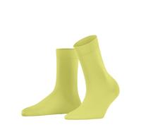 FALKE Women's Cotton Touch W So Thin Plain 1 Pair Socks, Yellow Ananas 1323, 2.5-5
