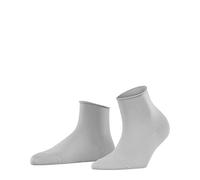 FALKE Women's Cotton Touch W Sso Thin Plain 1 Pair Socks, Grey Silver 3290, 2.5-5