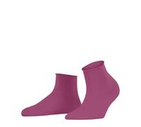 FALKE Women's Cotton Touch W Sso Thin Plain 1 Pair Socks, Pink Candy 8052, 5.5-8