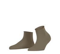 FALKE Women's Cotton Touch W Sso Thin Plain 1 Pair Socks, Beige Nude 4092, 5.5-8