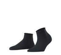 FALKE Women's Cotton Touch W Sso Thin Plain Socks 1 Pair, Grey Graphite 3146, 5.5-8