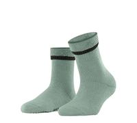 FALKE Women's Cuddle Pads W Hp Cotton Wool Grips On Sole 1 Pair Grip socks, Green Peppermint 7792, 5.5/8 UK