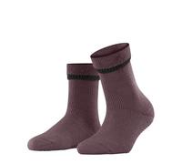 FALKE Women's Cuddle Pads W Hp Cotton Wool Grips On Sole 1 Pair Grip socks, Pink Roan Rouge 8936, 2.5/5 UK