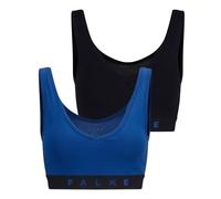 Falke Women's Daily Comfort Bra 2-Pack - Black/Blue