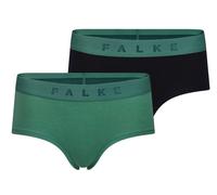 Falke Womens Daily Comfort 2-Pack Hipster Brief - Black/Green