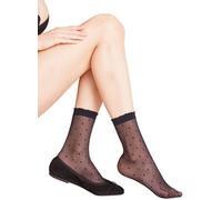 Falke Womens Dot 15 Denier Anklet Tights - Marine Navy