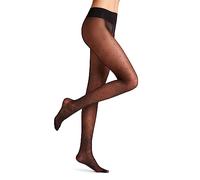 FALKE Women's Dot Vitalize 20 DEN W Ti Sheer Shaper Effect 1 Pair Tights, Black 3009, M