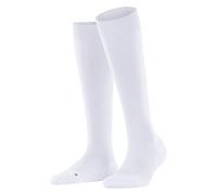 FALKE Women's Energizer W Kh Soft Yarn With Compression 1 Pair Knee-High Socks, White 2009, 4-5