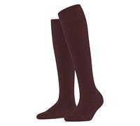 FALKE Women's Fable Estate W Kh Wool Long Plain Knee-High Socks 1 Pair, Brown Cayenne 5950, 2.5-5