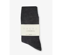 Falke Womens Falke Brushed Mid-Calf Polyamide and Wool-Blend Knitted Socks 3117 Anthra. Mel. Eur 39-40/6-7 UK Women