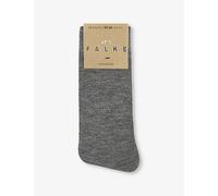 FALKE Women's No. 1 Finest W So Cashmere Plain 1 Pair Socks, Grey Light Melange 3390, 2.5-3.5