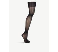 FALKE Women's Energize 30 DEN W Ti Sheer With Compression Tights 1 Pair, Black 3009, M
