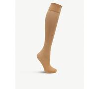 FALKE Women's Matt Deluxe 20 DEN W Kh Sheer Plain 1 Pair Knee-High Socks, Skin colour Golden 4699, 5.5-8