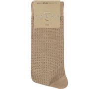 FALKE Women's No. 2 W So Silk Patterned 1 Pair Socks, Beige Brownie Melange 4170, 5.5-6.5