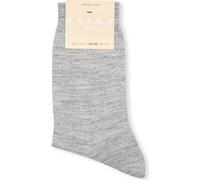 Falke Womens Falke No 3 Wool-Silk Socks 3388 Light Grey Mel XL