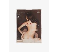 Falke Womens Falke Seidenglatt 15 Den Stretch-Woven Tights Espresso L