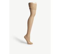 Falke Womens Falke Seidenglatt 15 Knitted Stockings 4169 Powder L