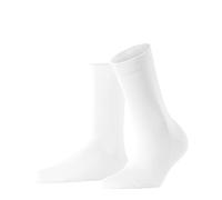 FALKE Women's Family W So Sustainable Cotton Plain 1 Pair Socks, White 2009, 5.5-8