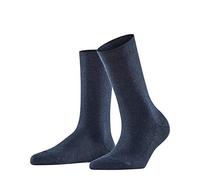 FALKE Women's Family W So Sustainable Cotton Plain Socks 1 Pair, Blue Navyblue 6499, 2.5-5