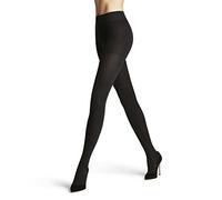 FALKE Women's Family W Ti Sustainable Cotton Plain Tights, Opaque, Grey Anthracite Melange 3089, S-M