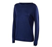 FALKE Women's Fashion Running Longsleeve Shirt - Dark Night, Small