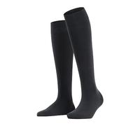 FALKE Women's Fine Softness 50 DEN W Kh Semi-Opaque Long Plain 1 Pair Knee-High Socks, Grey Graphite 3146, 2.5-5