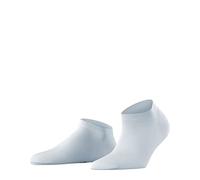 FALKE Women's Fine Softness 50 DEN W Sn Semi-Opaque Low-Cut Plain 1 Pair Trainer Socks, Blue Light 6594, 5.5-8
