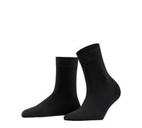 FALKE Women's Fine Softness 50 DEN W So Semi-Opaque Plain 1 Pair Socks, Black 3000, 5.5-8