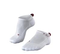 FALKE Women's GO2 Pompom W In Cotton Anti-Blister 1 Pair Golf Socks, White 2008, 5.5-6.5