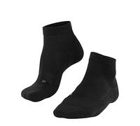 FALKE Women's GO2 Short W Sso Cotton Anti-Blister 1 Pair Golf Socks, Black 3000, 5.5-6.5