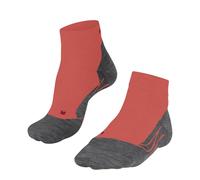 FALKE Women's GO2 Short W Sso Cotton Anti-Blister 1 Pair Golf Socks, Orange Coral 8017, 5.5-6.5